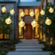 98.5FT 30M Outdoor 300LED Solar Fairy String Light 8 Modes Patio Landscape Lawn Waterproof Garden Yard Lamp