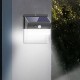 136LED Solar Light Motion Sensor Four-sided Lighting IP65 Waterproof 3 Lighting Modes lamp Gates Courtyard Park Garden Wall lamp