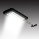 Solar Powered 56 LED Motion Sensor Street Light 4400mAh 450lm Waterproof Wall Lamp for Outdoor Yard