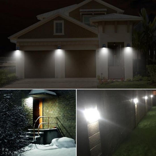 AL-SL18 1W Solar 15 LED PIR Motion Sensor Security Wall Light Waterproof for Outdoor Garden