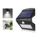 AL-SL18 1W Solar 15 LED PIR Motion Sensor Security Wall Light Waterproof for Outdoor Garden