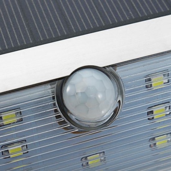Solar Power 13 LED PIR Motion Sensor LED Light Outdoor Garden IP65 Security Wall Lamp
