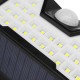 Waterproof 3.5W 66 LED Solar Light PIR Motion Sensor Wall Lamp 3 Modes for Outdoor Garden