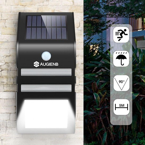 33W PIR Motion Sensor Solar Light Wireless Waterproof Wall Lamp for Outdoor Garden