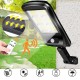 COB LED Solar Power PIR Motion Sensor Wall Light Outdoor Garden Security Lamp