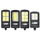 COB LED Solar Power PIR Motion Sensor Wall Light Outdoor Garden Security Lamp