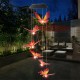Color Changing LED Solar Light Outdoor Hummingbird Wind Chime Lamp Yard Garden Decor