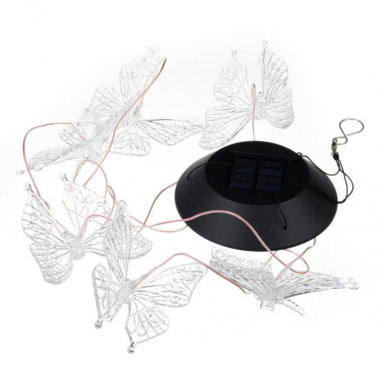 Color Changing LED Solar Light Outdoor Hummingbird Wind Chime Lamp Yard Garden Decor Color Changing LED Solar Light Outdoor Hummingbird Wind Chime Lamp Yard Garden Decor