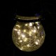 Colorful Crackle Ball-Shape Mason Jar Solar Light Garden Landscape Decoration Lamp Glass Hanging Light Night Light