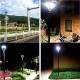 LED Post Top Pole Lights 100W Work Circular Area Light Fixture 14000LM IP65 Waterproof 400W Replacement 5000K Daylight AC100-277V
