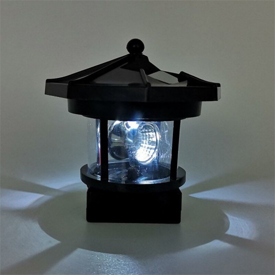 LED Rotating Lighthouse Solar Light Tower Top Garden Yard Lawn Lamp Outdoor Landscape Lighting LED Rotating Lighthouse Solar Light Tower Top Garden Yard Lawn Lamp Outdoor Landscape Lighting