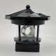 LED Rotating Lighthouse Solar Light Tower Top Garden Yard Lawn Lamp Outdoor Landscape Lighting