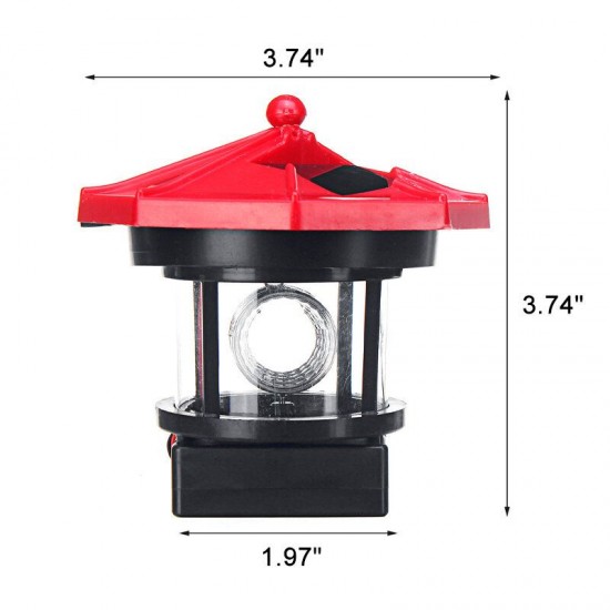 LED Rotating Lighthouse Solar Light Tower Top Garden Yard Lawn Lamp Outdoor Landscape Lighting LED Rotating Lighthouse Solar Light Tower Top Garden Yard Lawn Lamp Outdoor Landscape Lighting