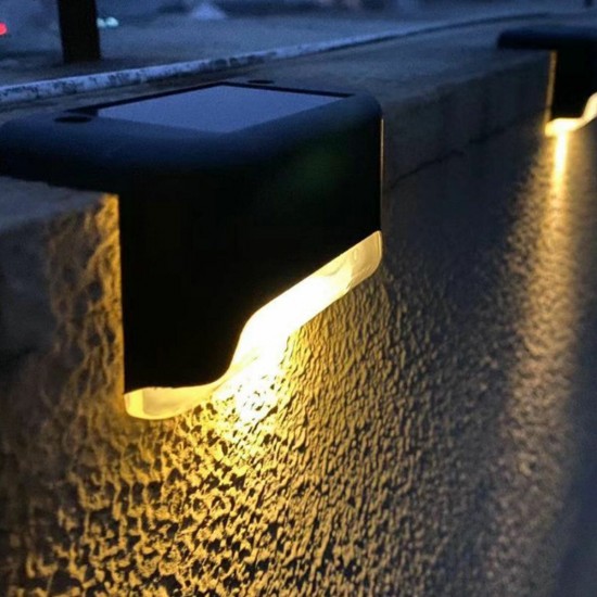 LED Solar Light Outdoor Stair Step Landscape Path Deck Lamp Garden Fence IP65 LED Solar Light Outdoor Stair Step Landscape Path Deck Lamp Garden Fence IP65