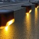 LED Solar Light Outdoor Stair Step Landscape Path Deck Lamp Garden Fence IP65 LED Solar Light Outdoor Stair Step Landscape Path Deck Lamp Garden Fence IP65