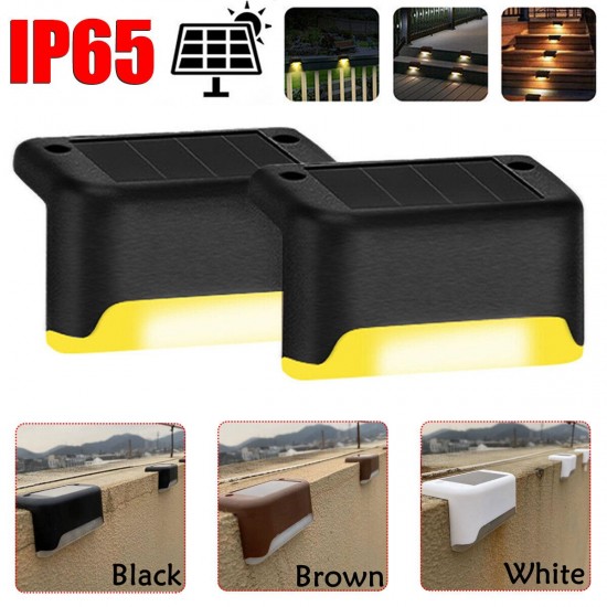 LED Solar Light Outdoor Stair Step Landscape Path Deck Lamp Garden Fence IP65 LED Solar Light Outdoor Stair Step Landscape Path Deck Lamp Garden Fence IP65
