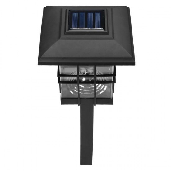 LED Solar Lights Waterproof Column Headlight Lawn Lamp for Outdoor Garden Yard