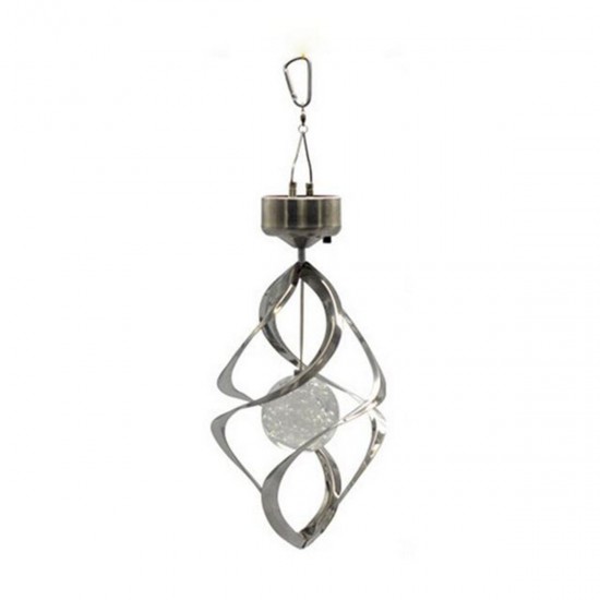 LED Solar Power Wind Chime Spinner Light Outdoor Hanging Lamp for Home Garden Decor LED Solar Power Wind Chime Spinner Light Outdoor Hanging Lamp for Home Garden Decor