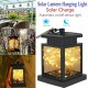 LED Solar Powered Hanging Lantern Light Outdoor Garden Table Fairy String Lamp Waterproof Courtyard Decoration