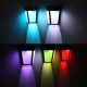 LED Solar colorful Wall Lamp Outdoor Waterproof Light Decorative Landscape Lamp for Garden , Homestays