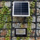 Motion Sensor Infrared 194LED Solar Wall Light Waterproof Remnote Control Garden Lamp for Home Outdoor Use