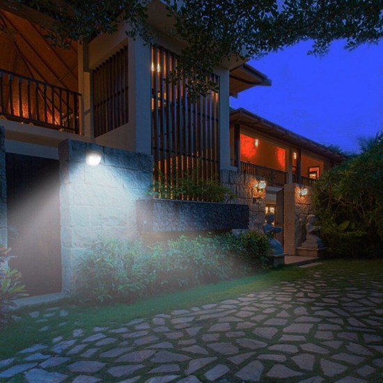 Motion Sensor LED Solar Light Animation Love Heart Display Wall Lamp for Outdoor Garden Home Decoration