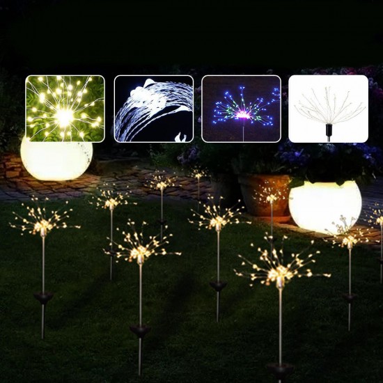 Outdoor 3V DIY Lawn Lamp 90/120/150 LED Solar Light Yard Garden Landscape Decor Outdoor 3V DIY Lawn Lamp 90/120/150 LED Solar Light Yard Garden Landscape Decor