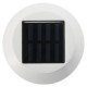 Outdoor 4 LED Solar Powered Garden Wall Yard Fence Light Gutter Security Lamp With OFF/ON Switch