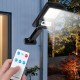 Outdoor 48LED COB Solar Light Motion Sensor IP65 Waterproof Street Wall Lamp With/Without Remote Control