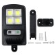 Outdoor 48LED COB Solar Light Motion Sensor IP65 Waterproof Street Wall Lamp With/Without Remote Control