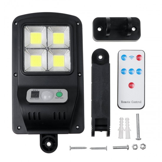 Outdoor 48LED COB Solar Light Motion Sensor IP65 Waterproof Street Wall Lamp With/Without Remote Control Outdoor 48LED COB Solar Light Motion Sensor IP65 Waterproof Street Wall Lamp With/Without Remote Control