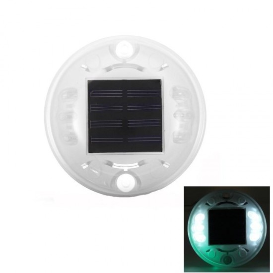Outdoor Colorful 4 LED Solar Powered Light Road Path Ground Lamp