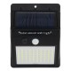 PIR Motion Sensor 3 Modes 140LED Solar Light Super Bright Outdoor Garden Wall Lamp