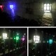 RGB LED Solar Wall Street Light Automatic Lamp Waterproof Outdoor Garden