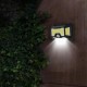 Solar COB PIR Motion Sensor Light 4 Sides Waterproof Outdoor Emergency Garden Security Wall Lamp