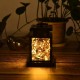 Solar Hanging 30 LED Warm White Copper Wire String Light Lantern Waterproof Outdoor Garden Decor