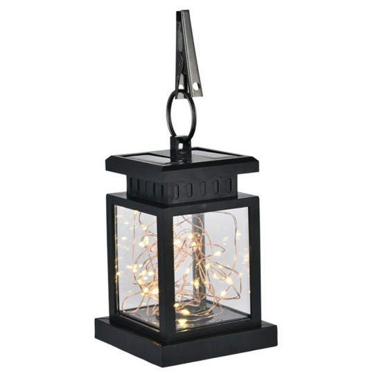 Solar Hanging 30 LED Warm White Copper Wire String Light Lantern Waterproof Outdoor Garden Decor Solar Hanging 30 LED Warm White Copper Wire String Light Lantern Waterproof Outdoor Garden Decor