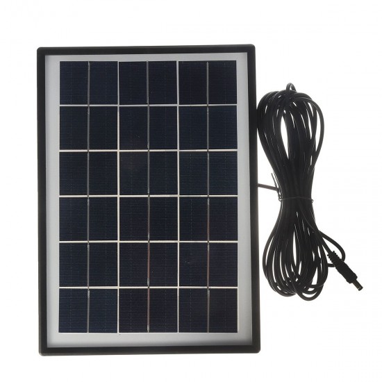 Solar Panel Generator System Portable Home Kit with 3PCS 3W LED Light Bulb USB Charger Camping Lamp