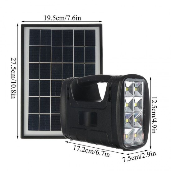 Solar Panel Generator System Portable Home Kit with 3PCS 3W LED Light Bulb USB Charger Camping Lamp Solar Panel Generator System Portable Home Kit with 3PCS 3W LED Light Bulb USB Charger Camping Lamp