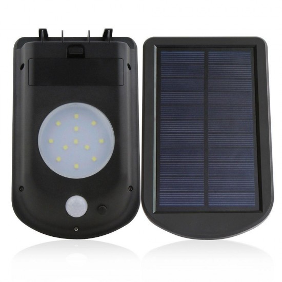 Solar Power 12 LED Wall Light for Outdoor Garden Lamp Waterproof IP65