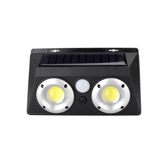 Solar Power 2 COB LED PIR Motion Sensor Wall Light for Outdoor Garden Pathway Fence Lamp Solar Power 2 COB LED PIR Motion Sensor Wall Light for Outdoor Garden Pathway Fence Lamp