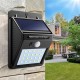 Solar Power 20 LED PIR Motion Sensor Wall Light Waterproof Outdoor Path Yard Garden Security Lamp