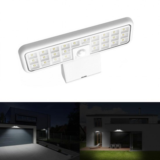 Solar Power 26 LED PIR Motion Sensor Wall Light Waterproof Outdoor Yard Garden Security Lamp