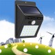 Solar Power 30 LED PIR Motion Sensor Wall Light Waterproof Outdoor Path Yard Garden Security Lamp