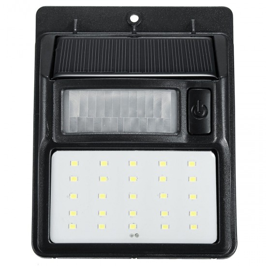 Solar Power 35 LED PIR Motion Sensor Garden Security Light Outdoor Yard Wall Lamp