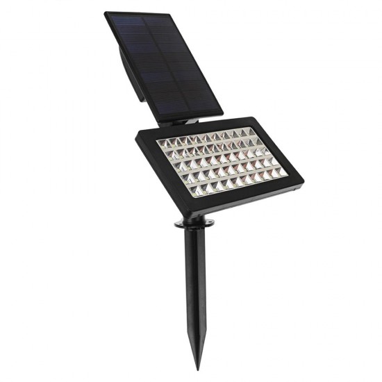 Solar Power 50 LED Light Control Lamp Outdoor Waterproof for Outdoor Garden Landscape Lawn Yard