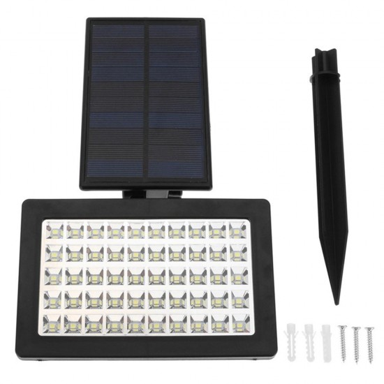 Solar Power 50 LED Light Control Lamp Outdoor Waterproof for Outdoor Garden Landscape Lawn Yard