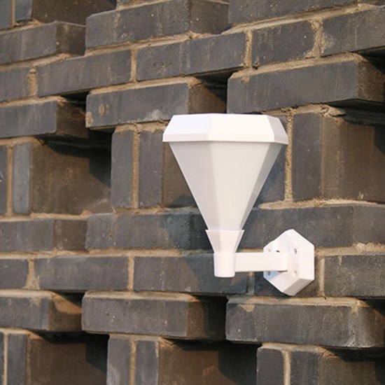 Solar Power 51 LED Flame Wall Light Waterproof Outdoor Garden Yard Pathway Lamp