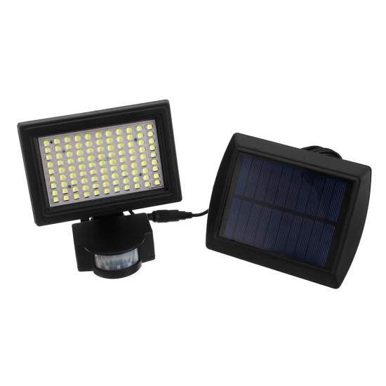 Solar Power 99 LED PIR Motion Sensor Flood Wall Light Waterproof Outdoor Garden Security Lamp
