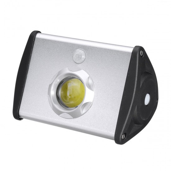 Solar Power COB Motion Sensor Garden Security Lamp Outdoor Waterproof Light